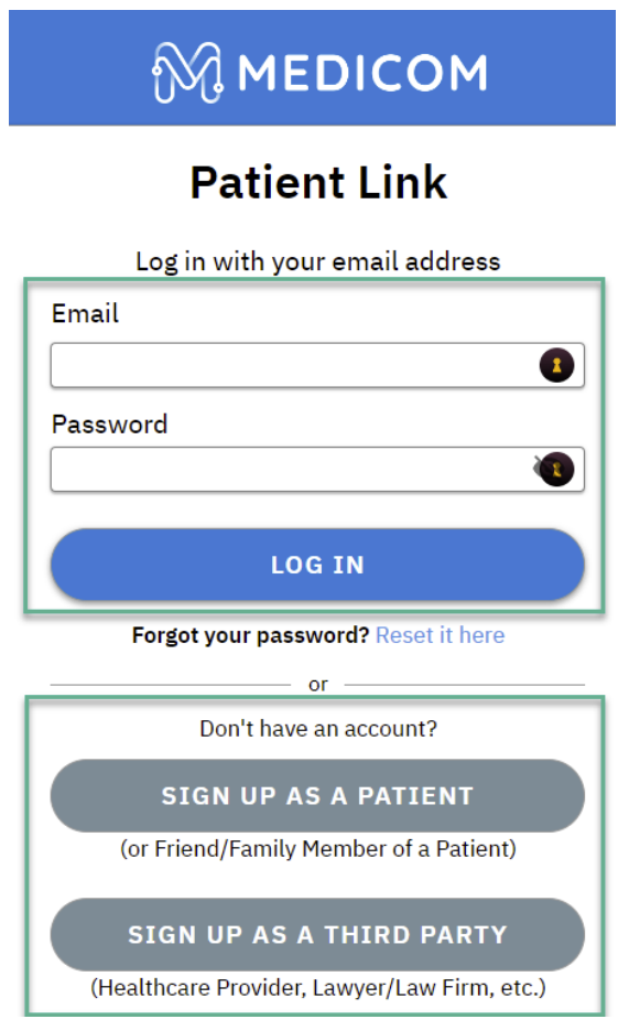 Patient Link: How to Generate an Access Code for a Patient